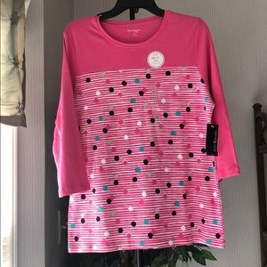 NWT Kim Rogers Womens top